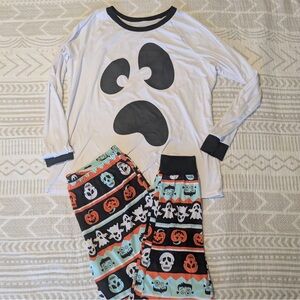 Ghost Pajama Set M